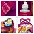 Kit Mochila Escolar Infantil Princesas de Rodinhas - Imagem 4