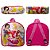 Mochila Menina Infantil Princesas Rodinhas Lancheira Estojo - Imagem 6