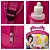 Mochila Menina Infantil Princesas Rodinhas Lancheira Estojo - Imagem 4
