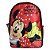 Mochila Menina Infantil Minnie Lancheira Estojo Vermelho - Imagem 5