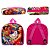 Mochila Infantil Costas Menina Moana Disney Lancheira Estojo - Imagem 6