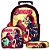 Kit Mochila Masculina Rodinha Vingadores Lancheira Estojo - Imagem 1
