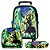 Mochila Masculina Infantil Hulk Rodinha Lancheira Estojo - Imagem 1