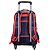 Mochila Infantil Menino Carros 3D Rodinha Lancheira Estojo - Imagem 7