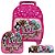 Mochila Menina Infantil P LOL Surprise Lancheira Estojo Rosa - Imagem 1