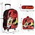 Mochila Infantil Rodinhas Minnie Lancheira Estojo Vermelho - Imagem 3