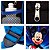 Mochila Masculina Mickey Mouse 3D Costas Lancheira Estojo - Imagem 4