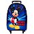 Mochila Masculina Mickey Mouse 3D Rodinhas Lancheira Estojo - Imagem 6