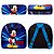 Mochila Masculina Mickey Mouse 3D Rodinhas Lancheira Estojo - Imagem 5