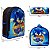 Kit Mochila Masculina Escolar Juvenil Sonic Argola TN Costas - Imagem 3