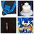 Kit Mochila Masculina Escolar Juvenil Sonic Argola TN Costas - Imagem 4