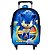 Kit Mochila Masculina Escola Rodinha Juvenil Sonic Argola TN - Imagem 5