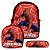 Mochila Masculina Infantil Homem Aranha Lancheira Estojo TN - Imagem 1