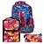 Mochila Masculina Infantil Costa Spider Man Lancheira Estojo - Imagem 1