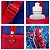Mochila Masculina Infantil Costa Spider Man Lancheira Estojo - Imagem 4