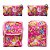 Kit Mochila Menina Infantil Costa Princesas Lancheira Estojo - Imagem 6