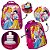 Kit Mochila Menina Infantil Costa Princesas Lancheira Estojo - Imagem 2