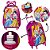 Mochila Menina Infantil Rodinha Princesas Lancheira Estojo - Imagem 2