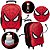 Mochila Masculina de Rodinha Homem Aranha Lancheira Estojo - Imagem 2