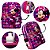 Kit Mochila Menina Infantil Minnie Mouse Lancheira Estojo - Imagem 2