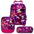 Kit Mochila Menina Rodinha Minnie Mouse Lancheira Estojo - Imagem 1