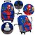 Mochila Menino Juvenil Rodinha Homem Aranha Lancheira Estojo - Imagem 6
