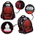 Mochila Masculina Infantil de Costas + Estojo Star Wars - Imagem 3