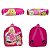 Kit Mochila Menina Infantil Costas Barbie Lancheira Estojo - Imagem 6