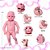 Kit Boneca Reborn Molde Corpinho Silicone Menina Valentina - Imagem 4