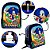 Mochila Infantil Masculina Sonic Costa Lancheira Estojo Azul - Imagem 6