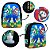 Mochila Infantil Masculina Super Mario Bros Lancheira Estojo - Imagem 3
