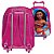 Mochila Feminina Infantil Rodinha Moana Lancheira Estojo - Imagem 6