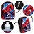 Mochila Infantil Masculina Costa Spider Man Lancheira Estojo - Imagem 3