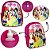 Mochila Feminina Infantil Costas Princesas Lancheira Estojo - Imagem 3