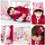 Boneca Bebe Reborn Girafinha Silicone 25 Itens com Bolsa - Imagem 1