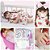 Boneca Reborn Realista 100% Silicone Cabelo Castanho + Itens - Imagem 1