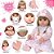 Bebê Reborn Boneca Loira 100% Silicone + Acessórios Luxo - Imagem 4