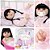Boneca Reborn de Silicone Realista Morena 24 Itens Enxoval - Imagem 1