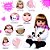 Boneca Reborn Silicone Panda Loira Olhos Castanhos 13 Itens - Imagem 4