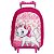 Mochila Menina Infantil Rodinha Gata Marie Lancheira Estojo - Imagem 11