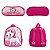 Mochila Menina Infantil Rodinha Gata Marie Lancheira Estojo - Imagem 9