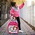 Mochila Infantil Feminina Pequena Princesinha Sofia Rodinhas - Imagem 4