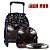 Mochila Infantil Masculina Homem de Ferro Creche Rodinhas - Imagem 1