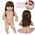 Boneca Reborn Recem Nascida Realista 100% Silicone 13 Itens - Imagem 5