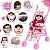 Boneca Reborn Girafinha Enxoval Completo + Carrinho Infantil - Imagem 3