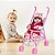 Boneca Reborn Girafinha Enxoval Completo + Carrinho Infantil - Imagem 5