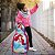 Mochila Infantil Feminina Rodinha Pequena Sereia Lancheira - Imagem 5