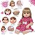 Boneca Reborn Recem Nascida Real 20 Itens Bolsa Maternidade - Imagem 3
