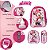 Kit Mochila Escolar Menina Minnie Mouse Costas Lancheira - Imagem 3