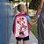 Kit Mochila Escolar Menina Minnie Mouse Costas Lancheira - Imagem 5